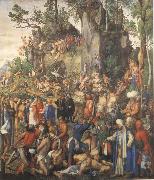 Albrecht Durer The Martyrdom of the ten thousand oil painting on canvas